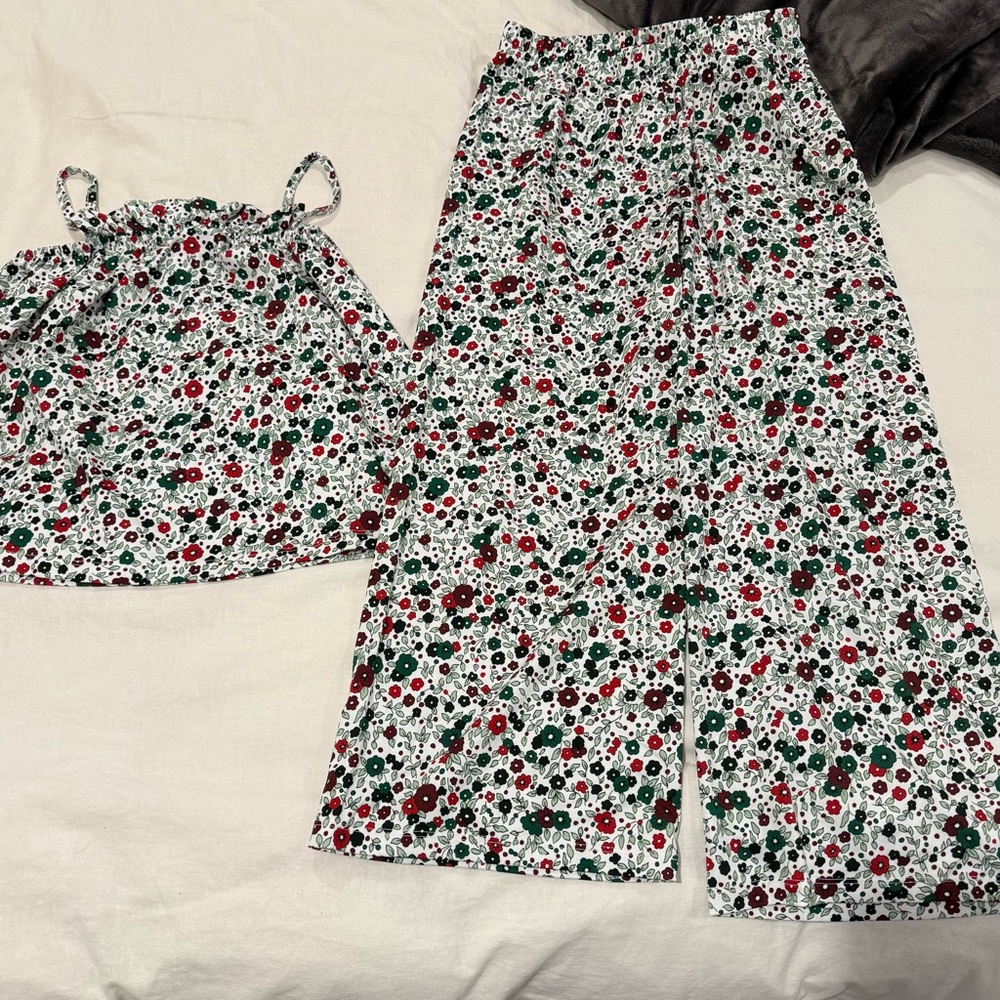 LAKE Floral Pajama Set